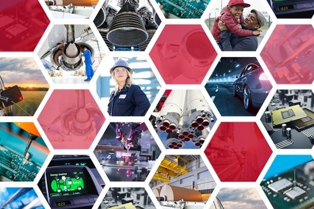 Collage of industries including automotive, semiconductors, and renewable energy, demonstrating Teflon™’s diverse applications
